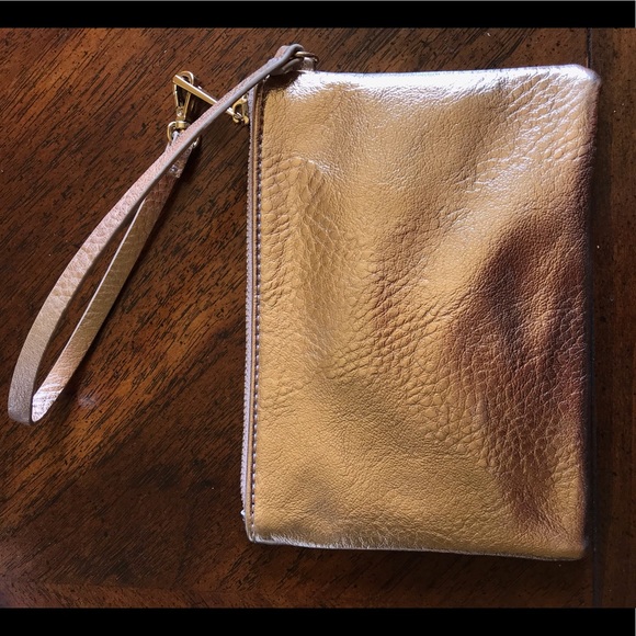 Forever 21 Metallic Pink Wristlet Handbag - Picture 2 of 7